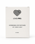 Hydrogel Eye Patches Box White Background