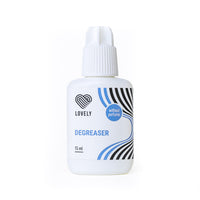 Bottle of 'Lovely' degreaser on a white background